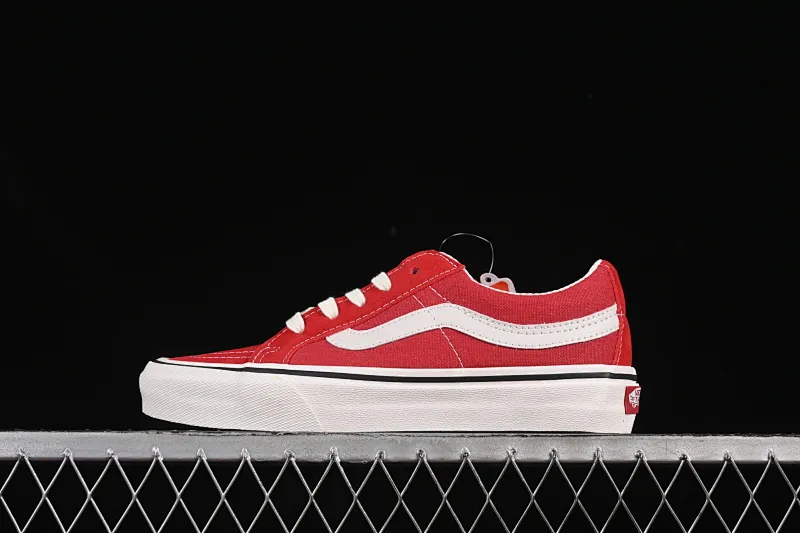 All categories Vans Vans series Vans Low Vans low-top Vans Sk8-Low white and red non-slip casual skateboard shoes VN0A4UWIXGJ